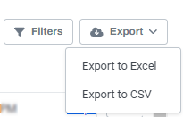 Export button